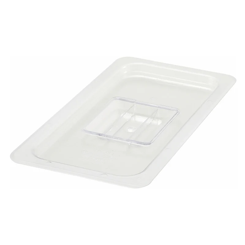 Sub-equip, Polycarbonate Food Pan Cover, Solid, Clear - 1/3 size