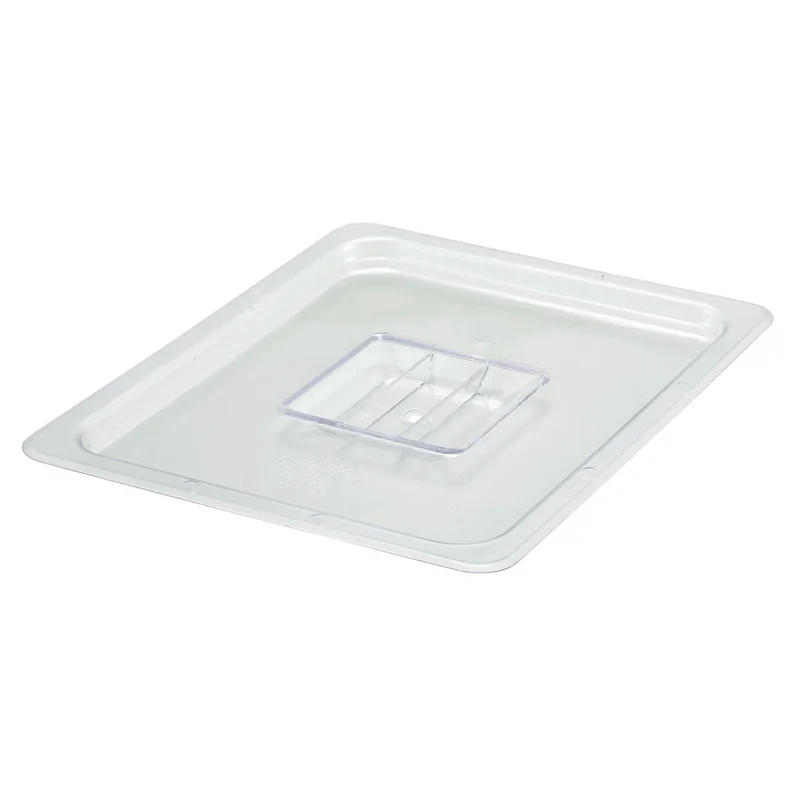 Sub-equip, Polycarbonate Food Pan Cover, Solid, Clear - Half size