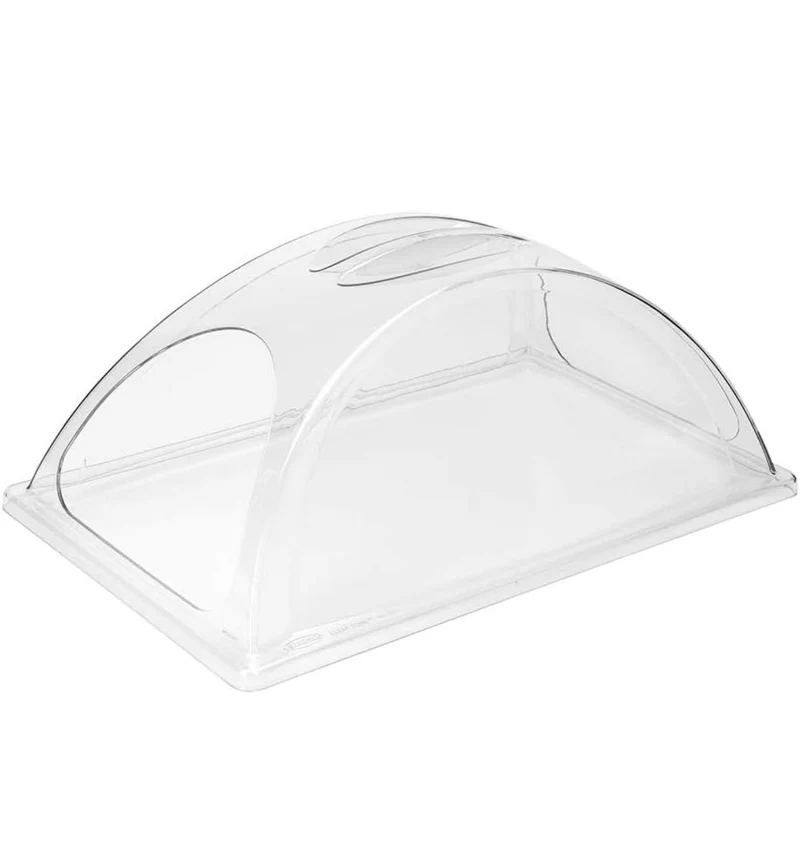 Rectangular Clear Polycarbonate Dual Sided Dome - 21 1/2"L x 13 1/4"W x 9"H
