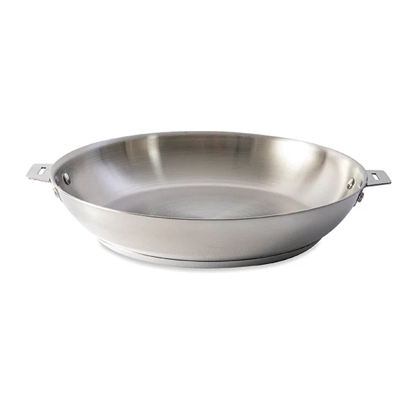 Poêle tout inox Clips’Inox sans manche 28 cm Mathon