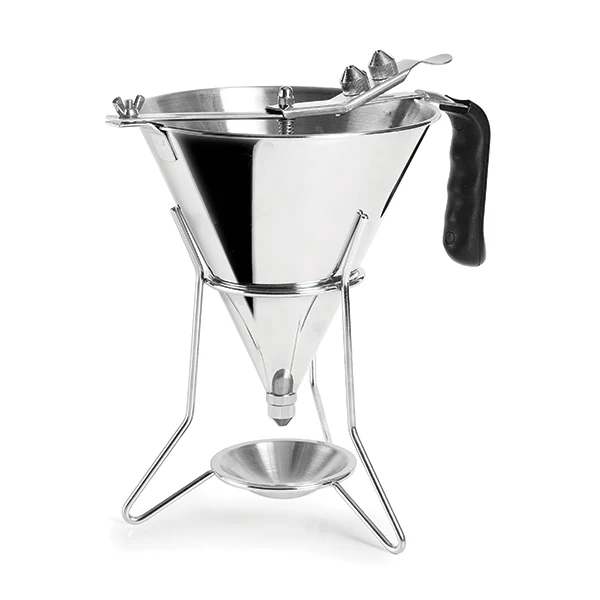 Entonnoir piston 2 L en inox Lacor