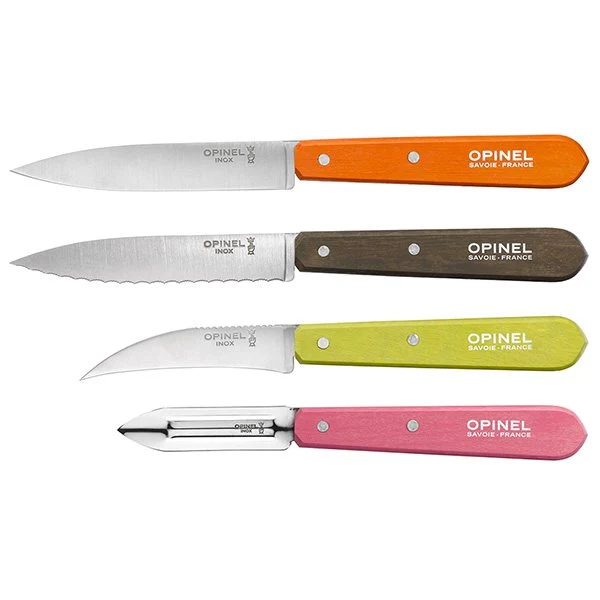 Coffret 4 couteaux N°112, N°113, N°114 et N°115 Essentiels Fifties Opinel