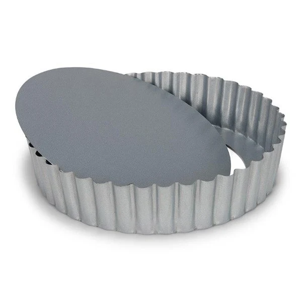 Moule à tarte fond amovible acier revêtu 20 cm Patisse