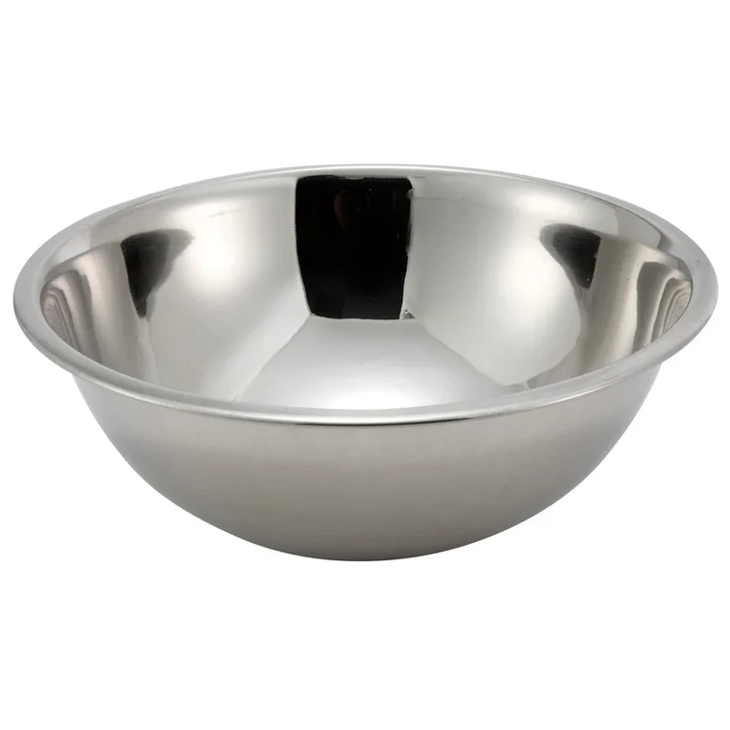 Mixing Bowl, Economy, Stainless Steel - 5 Quart
