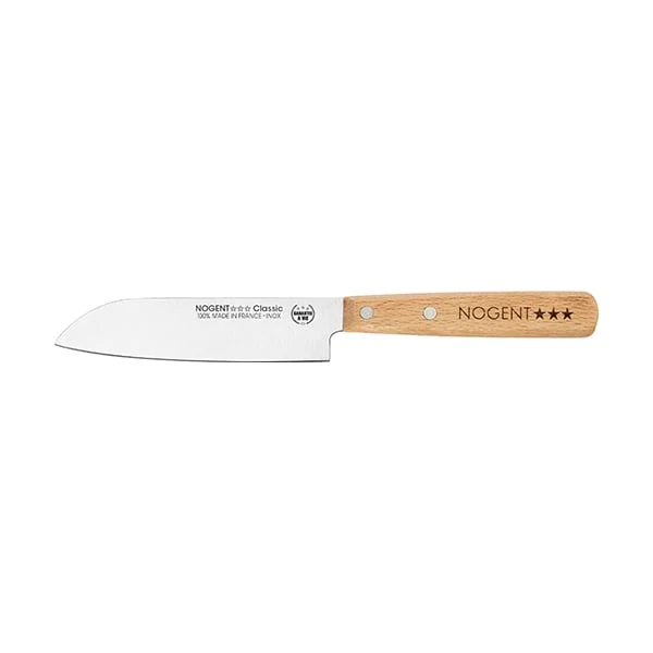 Couteau Santoku Classic 11 cm Bois de hêtre Nogent