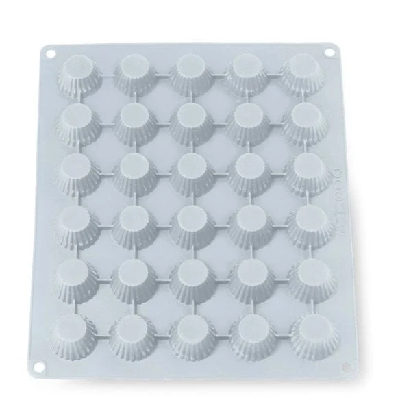 Grande Flexi'Plaque silicone 30 mini-muffins Mathon