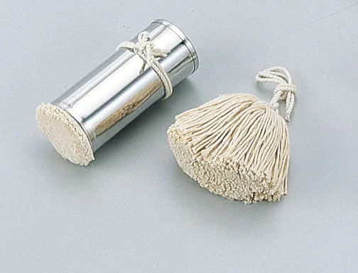 Japanese Style Oil Brush with Stainless Pipe Handle