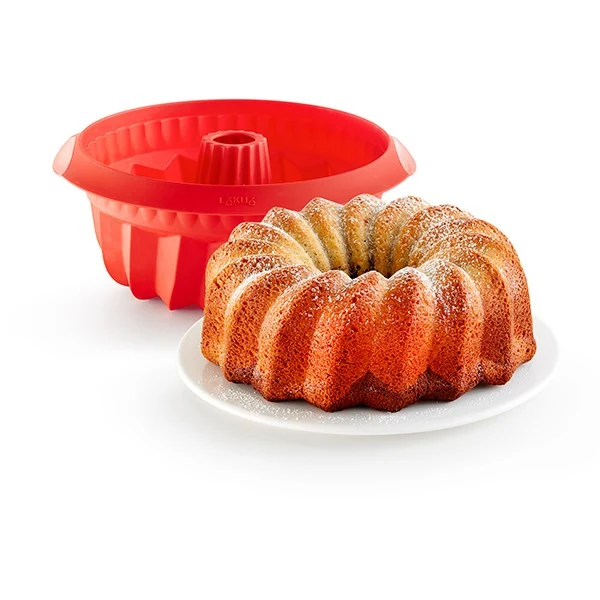 Moule à gâteau silicone kouglof 22 cm 2400 ml Lékué