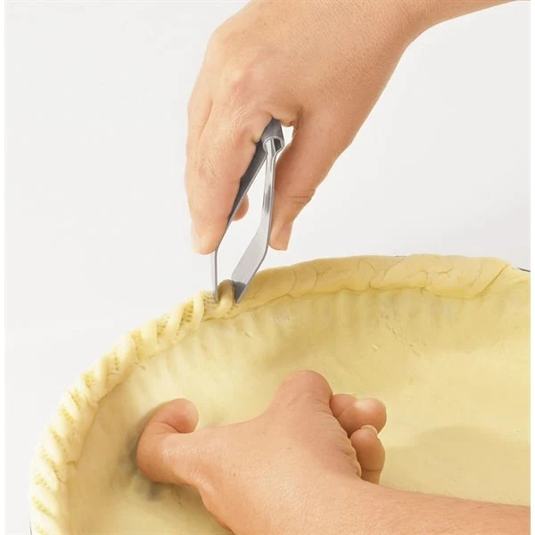 Pince à chiqueter inox 10cm Sabatier