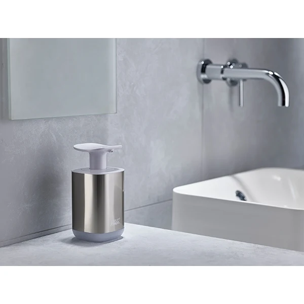 Pompe à savon - Inox Blanc Joseph Joseph