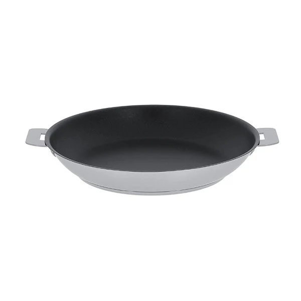Poêle inox antiadhérente Strate sans manche 24 cm Cristel