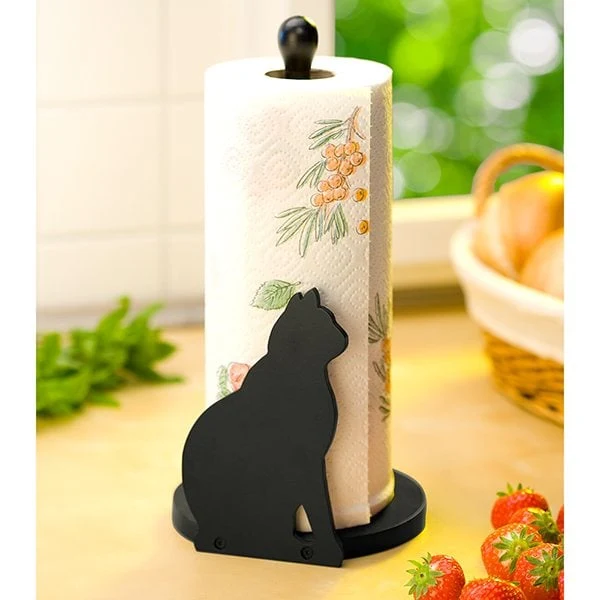 Porte essuie tout Chat Wenko by Maximex