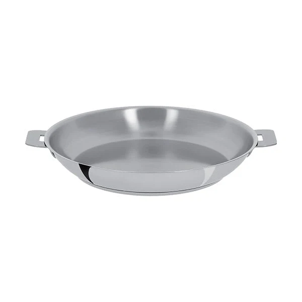 Poêle tout inox Mutine sans manche 30 cm Cristel