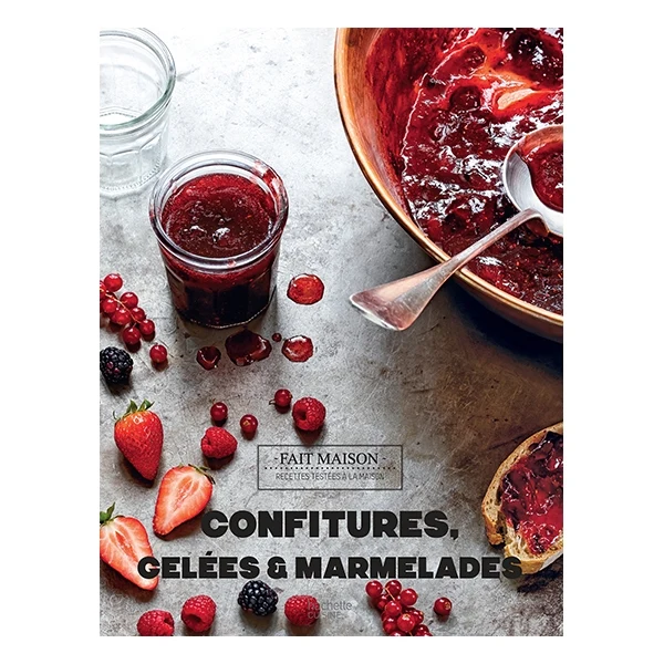 Livre Confitures, gelées et marmelades Fait Maison Hachette pratique
