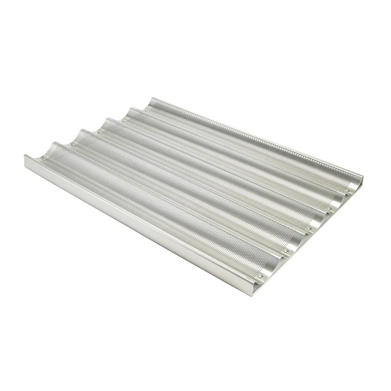 Sub-equip,ABP-5 ,5-Channel Perforated Non-Stick Baguette Pan
