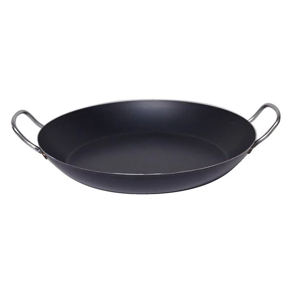 Poêle à paëlla tôle acier 37 cm De Buyer