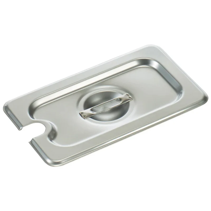 Sub-equip,SPF-19HH,Steam Table Pan Cover, Slotted, S/S304, 24 gauge, 1/9 Size
