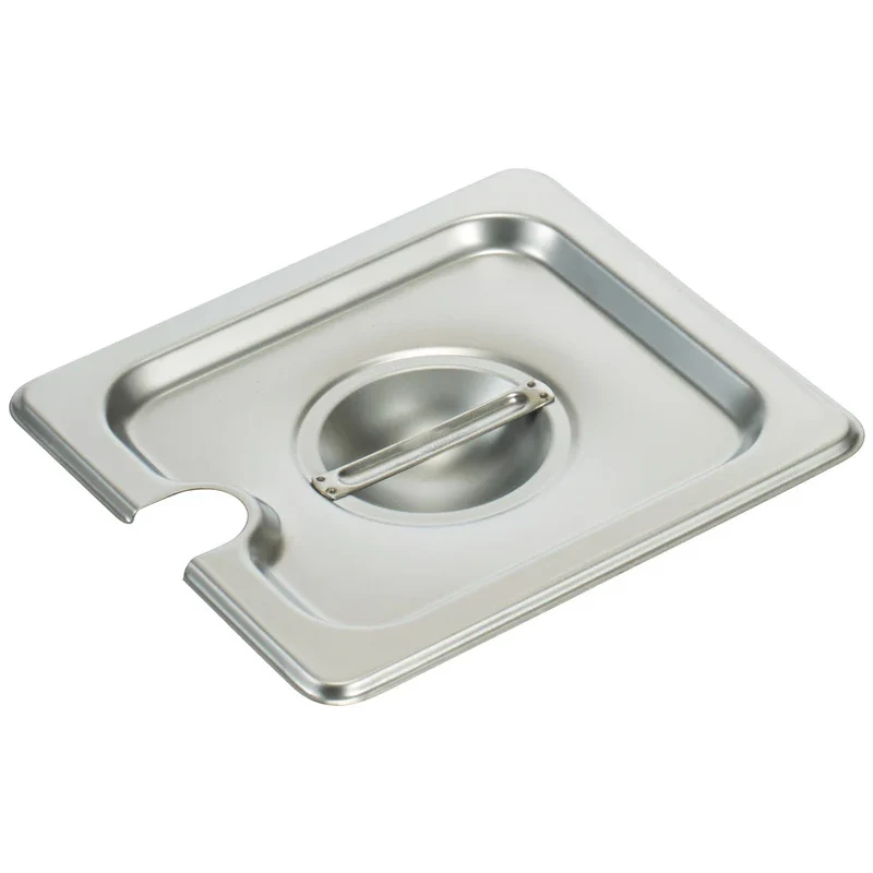 Sub-equip,SPF-16HH,Steam Table Pan Cover, Slotted, S/S304, 24 gauge, 1/6 Size
