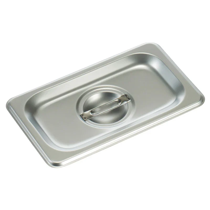 Sub-equip, Steam Table Pan Cover, Solid, S/S304, 24 gauge , 1/9 Size