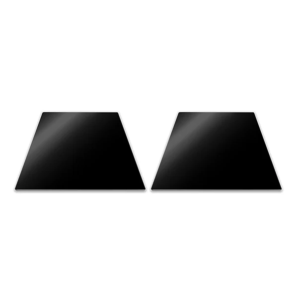 Set de 2 planches de protection pour plaques à induction Pebbly
