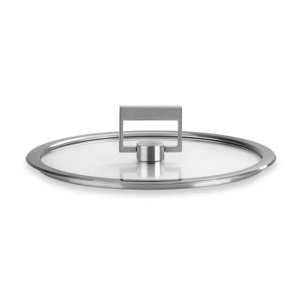 Couvercle verre poignée carrée Strate 16 cm Cristel