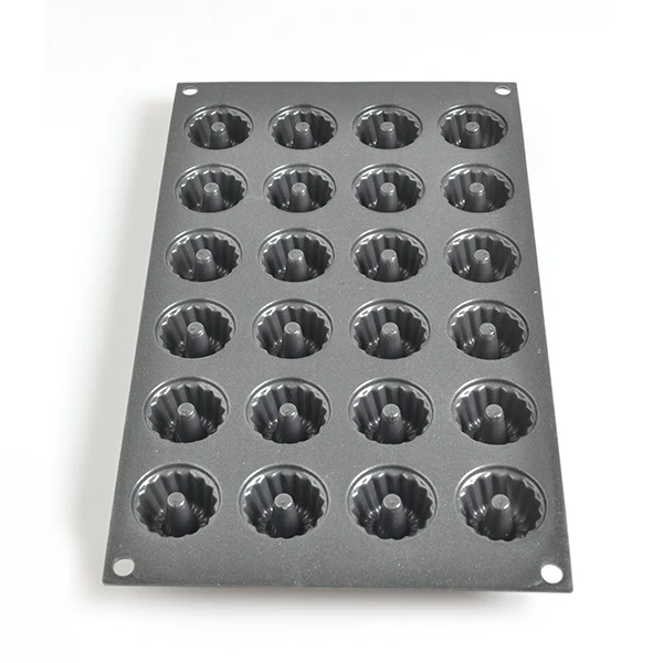 Moule en silicone 24 mini-kouglofs Patisse