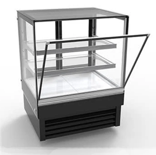Sub-equip, 72" Flat Glass Cake Display Cooler, 70.9" x 31.5" x 53.5"-(FOFC-72)