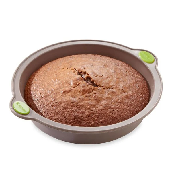 Rigiflex Moule à manqué en silicone structure acier 24 cm Mathon