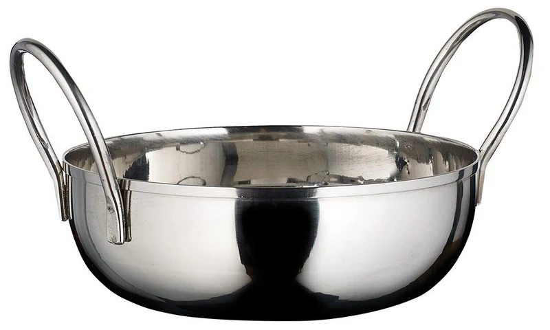 KDB-6 - Kady Bowl with Welded Handles, Stainless Steel, 1.5" H - 6"
