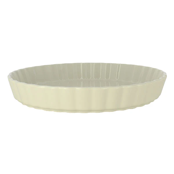 Moule à tarte Octave en grès beige 29 cm Menastyl