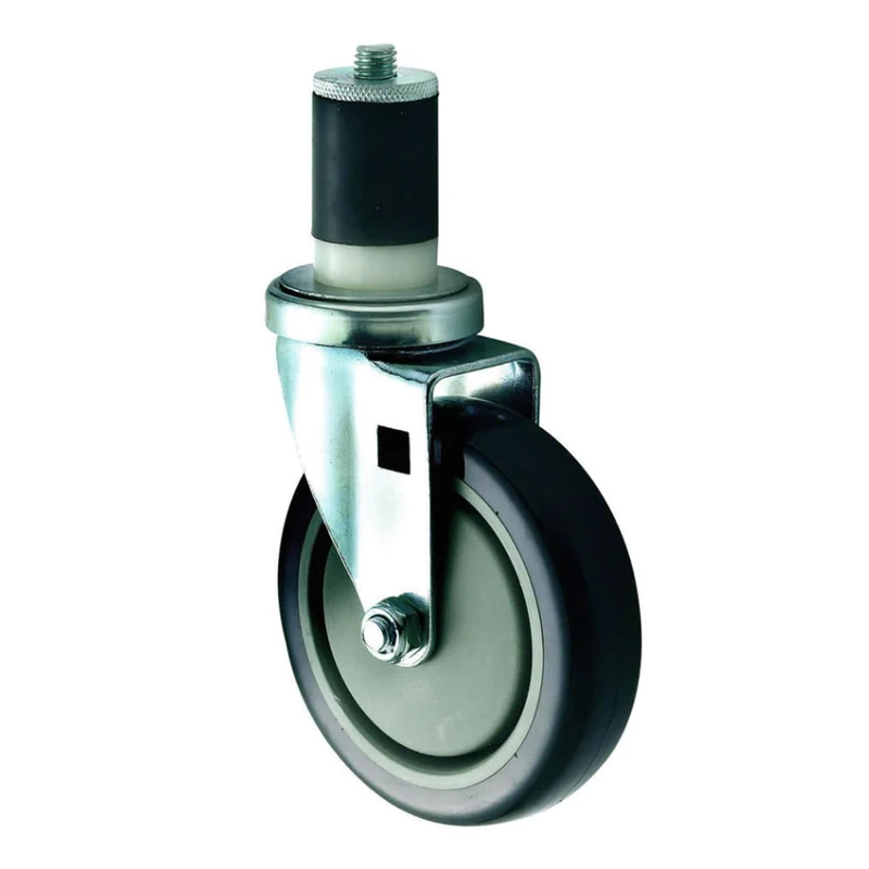 Work Table / Equipment Stand Casters with Brade, – Set of 4 Casters (2 with Brakes)