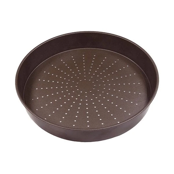 Moule à flan avec fond amovible perforé avec revêtement antiadhérent 27 cm Gobel