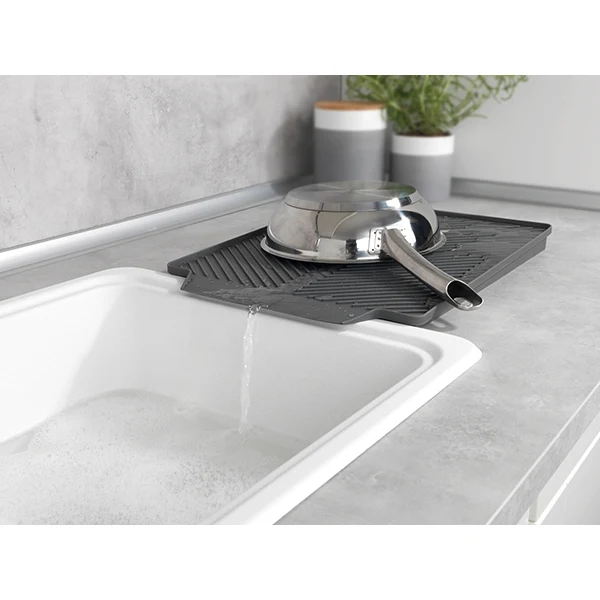 Tapis égouttoir Linéa gris Wenko by Maximex