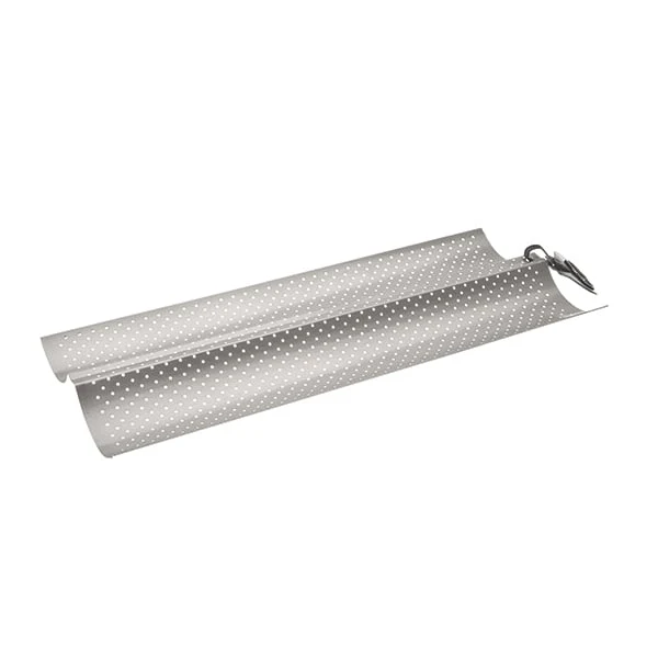 Plaque 2 baguettes perforée 38 x 16,5 cm Ibili