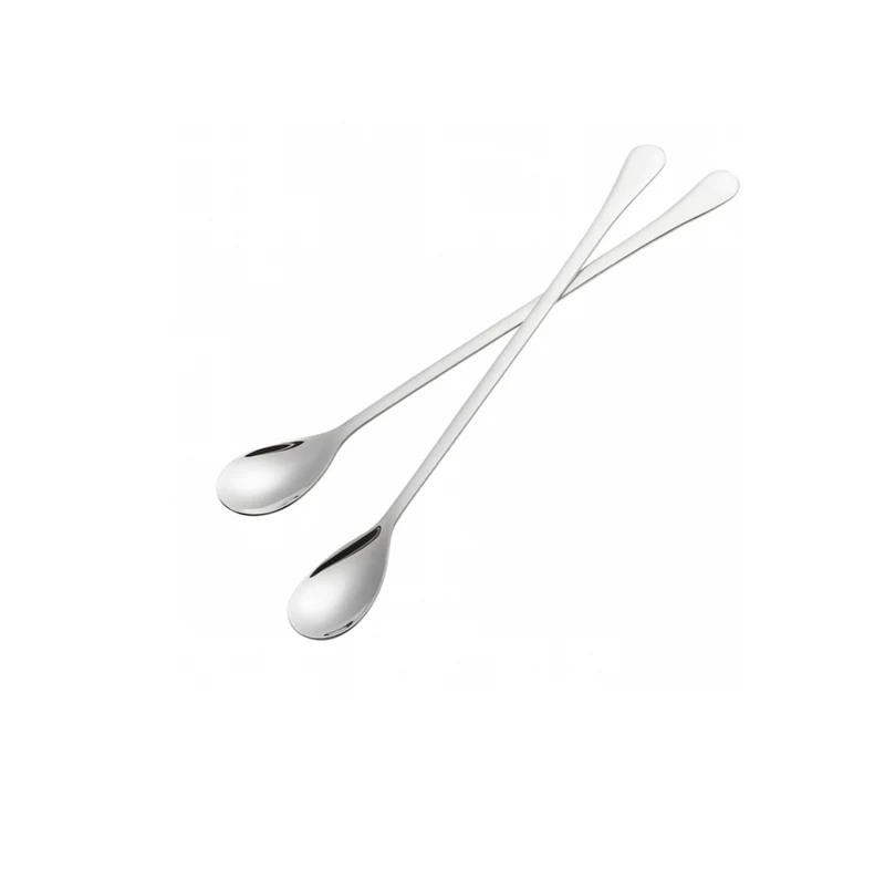 CHEFCO,5011-6, Stainless Steel Long Handle spoon 24cm/9.5"(6pc/pack)