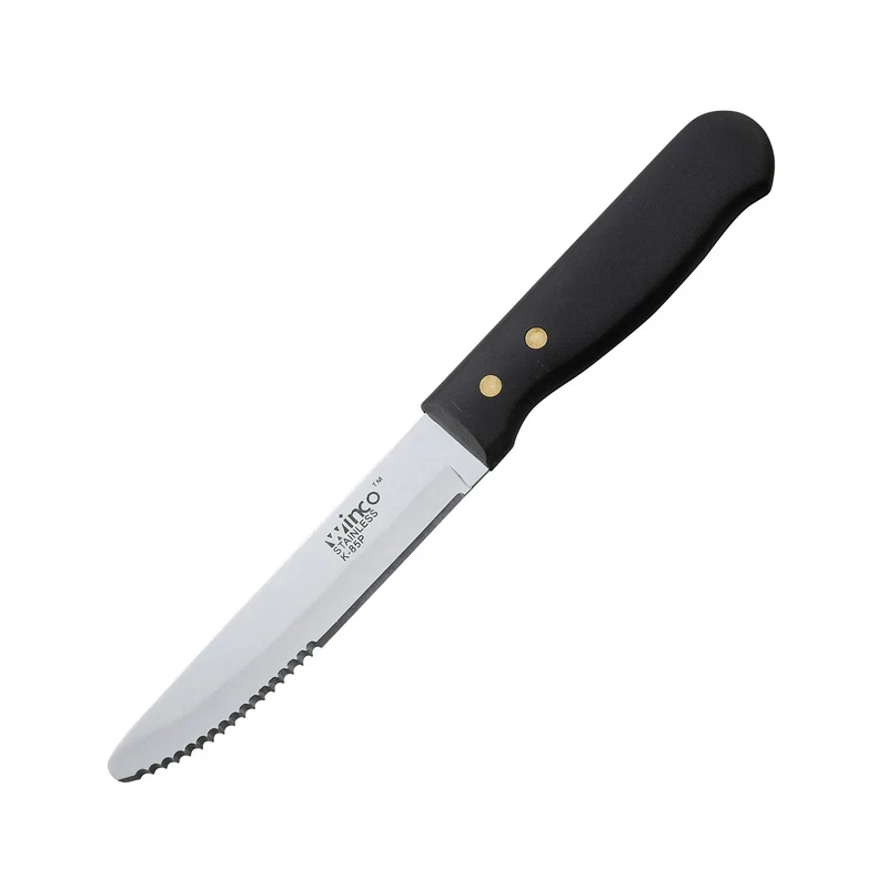 K-85P - Jumbo Steak Knives, 5" Blade, Round Tip