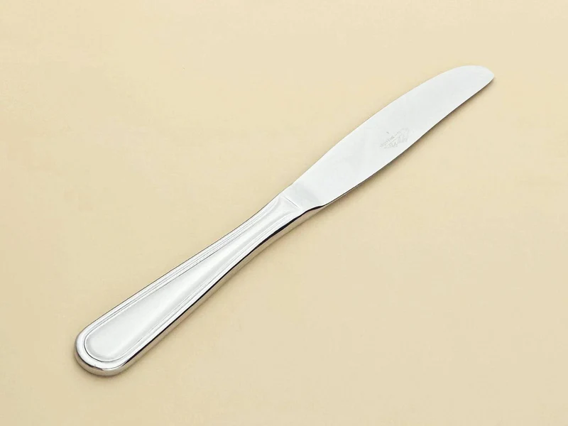 Sub-equip, 194-08 - Dots Dinner knife, 18/0 Medium weight, 12pcs