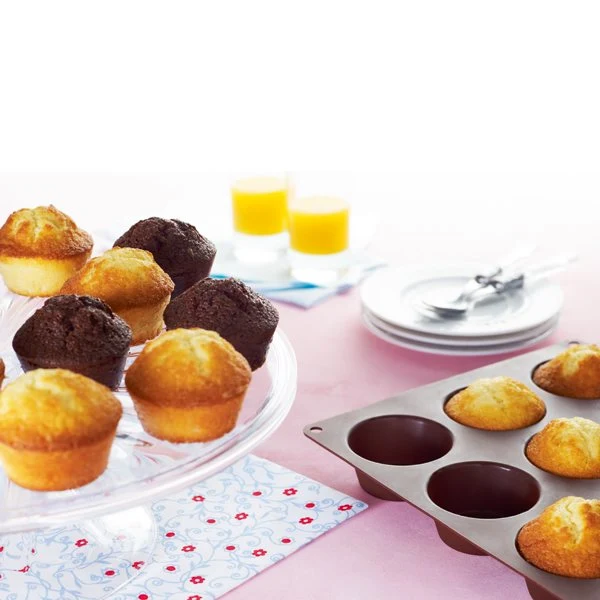 Flexi' plaque silicone 12 muffins Mathon