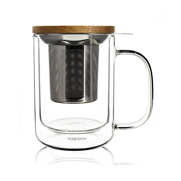Tisanière verre double paroi Gustave 350 ml OGO Ogo