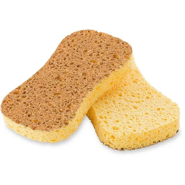 Set de 2 éponges végétales pour surfaces délicates Mathon