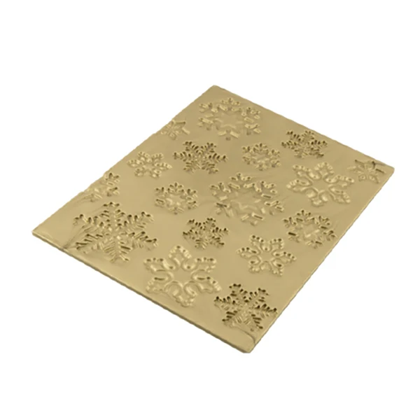 Tapis décors pour bûche silicone Frozen Silikomart