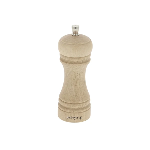 Moulin à sel Java 14 cm naturel De Buyer