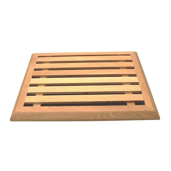 Grande planche à pain en hêtre avec grille amovible 40 cm Roger Orfèvre
