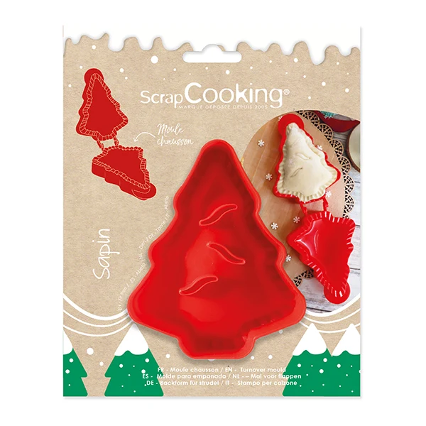 Moule chausson sapin de Noël Scrapcooking