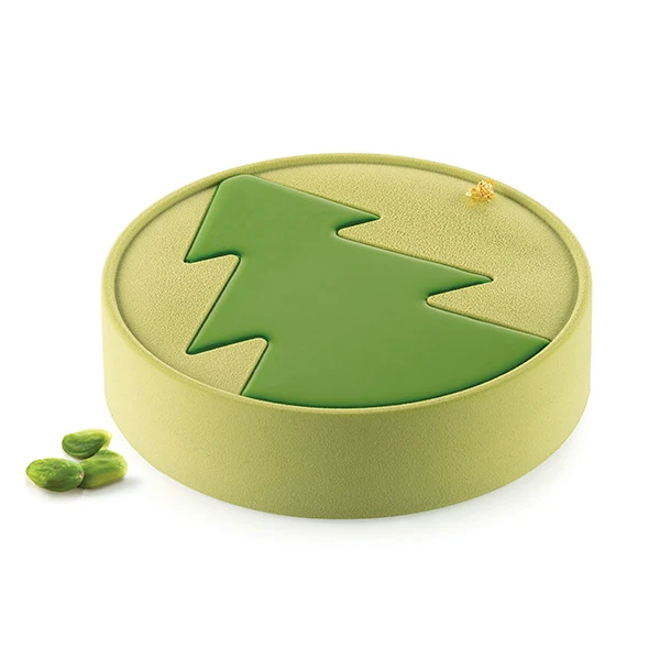 Moule silicone Hiver Sapin 20 cm Silikomart