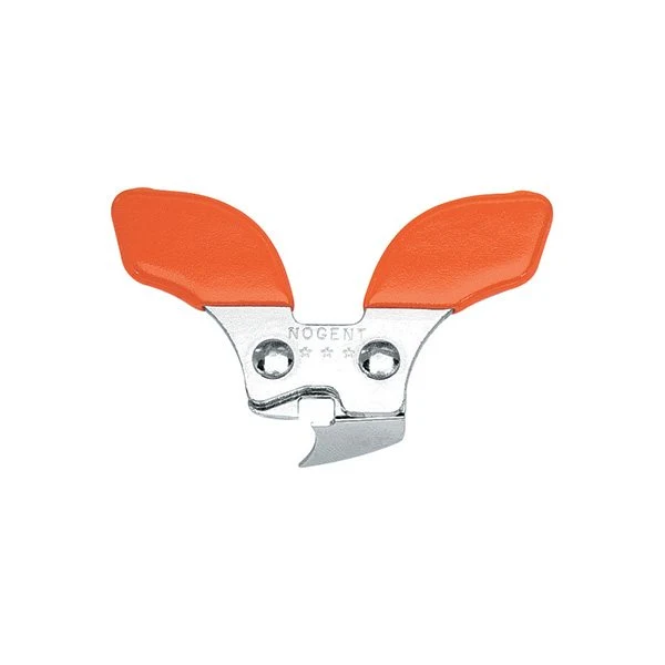 Ouvre-boîtes Mini Kim à couteau orange spécial gaucher Nogent