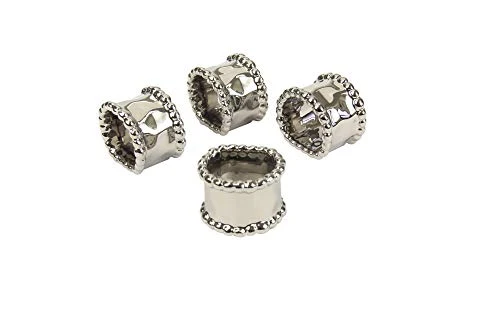 Pampa Bay Porcelain Verona Napkin Ring - Set of 4
