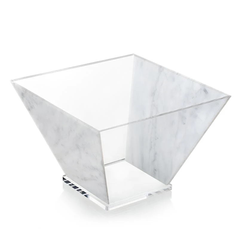 Lucite Salad Bowl (Marble)