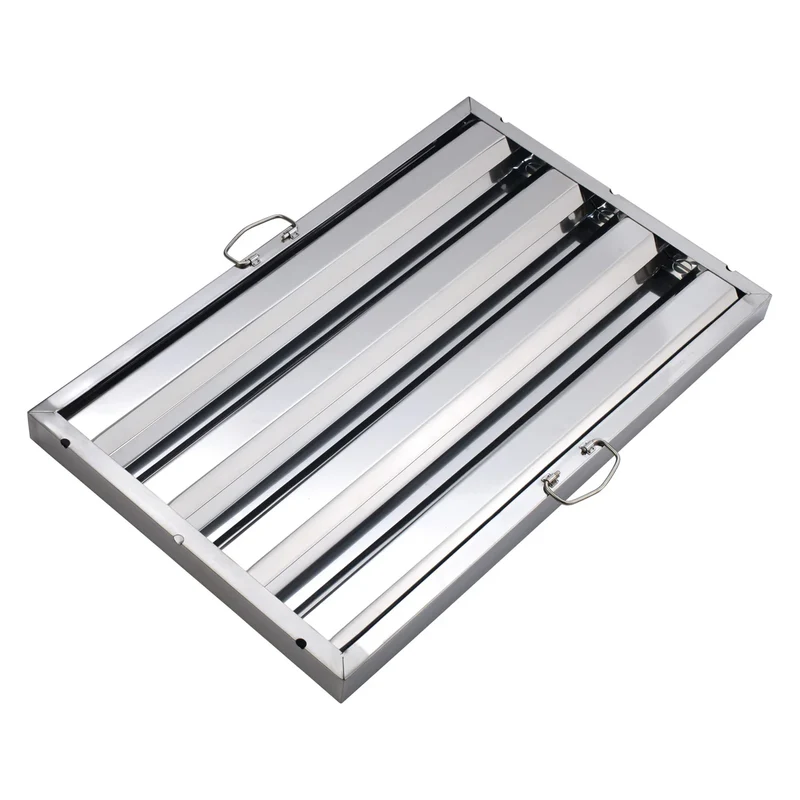 Sub-equip,SHF-1625,Stainless Steel Hood Filter - 15.5"W x 24.3"H