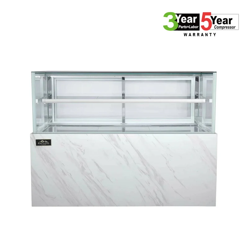 Sub-equip, 48"Cake Display Showcase,Refrigerated Bakery Display Case with LED Lighting
